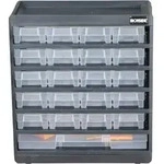 IRONSIDE 191210 Klarsicht-Magazin 21Laden 300x135x335mm PVC - Transparent