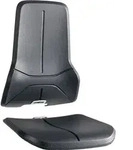 Bimos Wechselpolster Neon Kunstleder schwarz f&uuml;r Sitz und R&uuml;ckenlehne - 9588-MG01 -