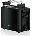 Braun HT3010BK, 2 Scheibe(n), Schwarz, Tasten, Drehregler, 1000 W, 297 mm, 286 mm -