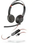 Poly Blackwire 5220 Duo USB-A - Schwarz