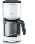 Braun KF 3100, Filterkaffeemaschine, 1000 W, Wei&szlig; - Wei&szlig;