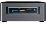 Intel NUC NUC7i3BNHXF, 2,4 GHz, Intel&reg; Core&trade; i3, i3-7100U, 4 GB, 1 TB,...