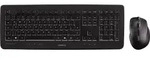 CHERRY DW 5100, Volle Gr&ouml;&szlig;e (100%), Kabellos, RF Wireless, QWERTY, Schwarz,...
