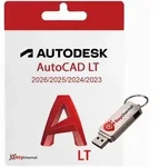 AutoCAD LT 2026/2025/2024/2023 | Windows & macOS | Redeem Key + USB-Stick