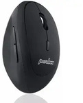 Perixx PERIMICE-719, kleine ergonomische Maus, Rechtsh&auml;nder, schnurlos, schwarz -