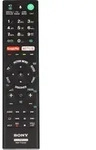 Sony RMF-TX200E, TV, Drucktasten, Schwarz - Schwarz