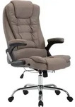 CLP B&uuml;rostuhl ergonomisch 150 kg belastbar Thor, Drehstuhl mit modernes Design taupe