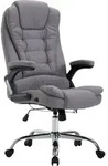 CLP B&uuml;rostuhl ergonomisch 150 kg belastbar Thor, Drehstuhl mit modernes Design grau