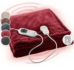 Klarstein XL W&auml;rmedecke, 120 W Heizdecke mit Abschaltautomatik, Kuscheldecke...