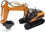 Bagger mit Metallschaufel, Licht & Sound, 1:14 RTR, Amewi 22307