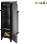 FARMCOOK R&Auml;UCHEROFEN PROFI R&auml;ucherschrank mit Thermometer - Wei&szlig;
