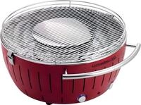 LotusGrill XXL (G600) Gartengrill 21,8kg, Feuerrot mit USB Anschluss