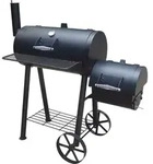 EL FUEGO Smoker Holzkohlegrill EDMONTON Grill Grillwagen r&auml;uchern fahrbar NEU -