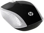 HP Wireless-Maus 200 (Pike Silver), Beidh&auml;ndig, Optisch, RF Wireless, 1000 DPI,
