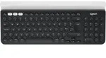 Logitech K780, Volle Gr&ouml;&szlig;e (100%), Kabellos, RF Wireless + Bluetooth, QWERTZ, Wei&szlig;