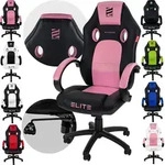Elite Gaming Stuhl EXODUS | B&uuml;rostuhl Ergonomisch - Schreibtischstuhl - PC Gamer