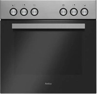 Amica EHC933011E, Amica EHC 933 011 E, Herd-Set, Glaskeramik-Kochfeld, Edelstahl,