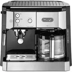 DeLonghi BCO421.S Kombi-Kaffeemaschine, Farbe: Schwarz - Schwarz/Silber