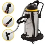 Syntrox Germany Industriestaubsauger 2300W 70L Nass-Trocken Edelstahl - Silber