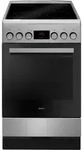 Amica SHC 903 001 E, Standherd Elektro, 50 cm, Fine Design, Edelstahl,
