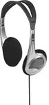 Hama On-Ear-Stereo-Kopfh&ouml;rer HK-229 Leichtkopfh&ouml;rer, On-Ear, Super Bass, Silber -