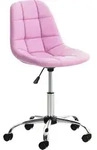 CLP B&uuml;rostuhl Emil Kunstleder h&ouml;henverstellbar und drehbar pink - Violett