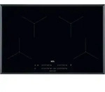 AEG IKB84431FB, Schwarz, Integriert, Zonen-Induktionskochfeld, Keramik, 4 Zone(n), 4