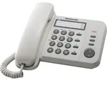 Panasonic KX-TS520, DECT-Telefon, Wei&szlig; - Wei&szlig;