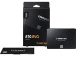 Samsung 870 EVO 250 GB, SSD SATA 6 GB/s, 2.5 Zoll (MZ-77E250B/EU)
