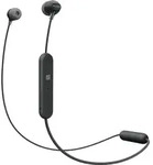 Bluetooth-Kopfh&ouml;rer Sony WI-C300 USB Schwarz - Schwarz