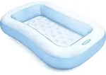 INTEX 57403NP - Planschbecken - Rectangular (166 x 100 x 28cm) - Blau/Wei&szlig;