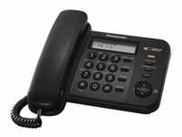 Panasonic KX-TS560, DECT-Telefon, 50 Eintragungen, Anrufer-Identifikation,...