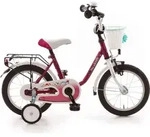 Bachtenkirch Kinderfahrrad My Dream 12,5 Zoll purpur wei&szlig; - Violett/Wei&szlig;