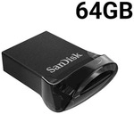 SanDisk Ultra Fit, 64 GB, USB Typ-A, 3.2 Gen 1 (3.1 Gen 1), 130 MB/s, Ohne...