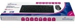 MEDIARANGE TASTATUR QWERTY SCHWARZ MROS104-UK inkl. Maus kabellos - Schwarz