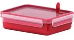 Emsa Clip & Micro 0,55 Liter rot - Rot/Transparent