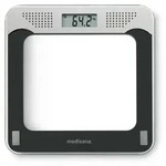 medisana PS 425 Personenwaage Badezimmerwaage mit Sprachausgabe bis 180 kg -...