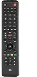 One For All URC 1919, TV, Drucktasten, Schwarz - Schwarz