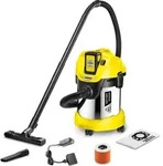 K&auml;rcher Akku-Nass-/Trockensauger WD 3 Battery Premium Set, 36 V, 17 l - Schwarz/Gelb