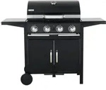 Tepro Gasgrill "Richfield" 4 Edelstahlbrenner je 3 kW; 3153 - Schwarz Tepro Gasgrill "Richfield" 4 Edelstahlbrenner je 3 kW; 3153 - Schwarz
