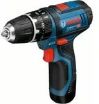 Bosch Professional GSB 12V-15 Akku-Schlagbohrschrauber inkl. Tasche + 2 Akkus...