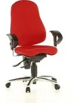 Topstar&reg; SI59U G21 Fitness-Drehstuhl SITNESS 10 rot - Rot