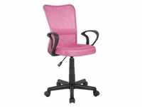 Bürostuhl Drehstuhl Schreibtischstuhl für Kinder Pink H-298F-2/2109