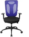 TOPSTAR B&Uuml;rostuhl Net Pro 100 blau NN100 T208 - Blau/Schwarz