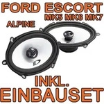 Alpine SXE-5725S - 5x7 Koax-System f&uuml;r Ford Escort - justSOUND
