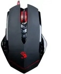 Kabelgebundene Maus, A4Tech Bloody V8A, schwarz, optisch, 3200DPI - Schwarz/Rot