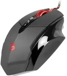 A4Tech Bloody V7m Maus USB Typ-A V-Track 3200 DPI - Schwarz/Rot