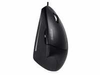 Perixx PERIMICE-513 N, Ergonomische vertikale Maus für Rechtshänder, USB-Kabel,