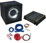 CRUNCH CBP500 Car Hifi Komplett Anlage Set Kfz Auto 500 Watt CBP 500 - Schwarz