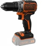Black & Decker BL186N, Handbohrmaschine, Ohne Schl&uuml;ssel, Schwarz, Orange, 1650...